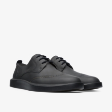 Camper Twins Formal Shoes Black - Mens Singapore WVFOEX-451